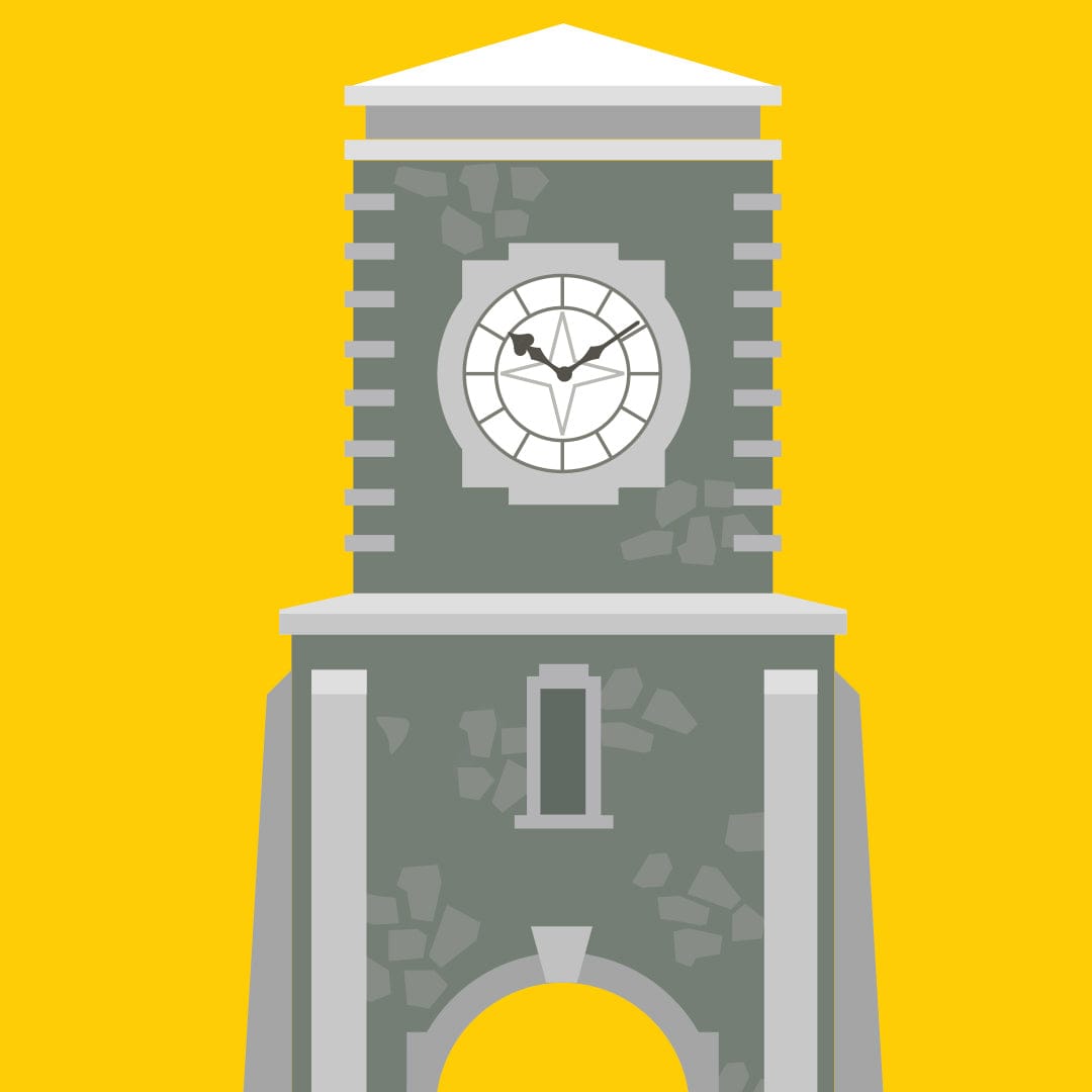 Sumner Clock Tower Art Print by Hamish Thompson