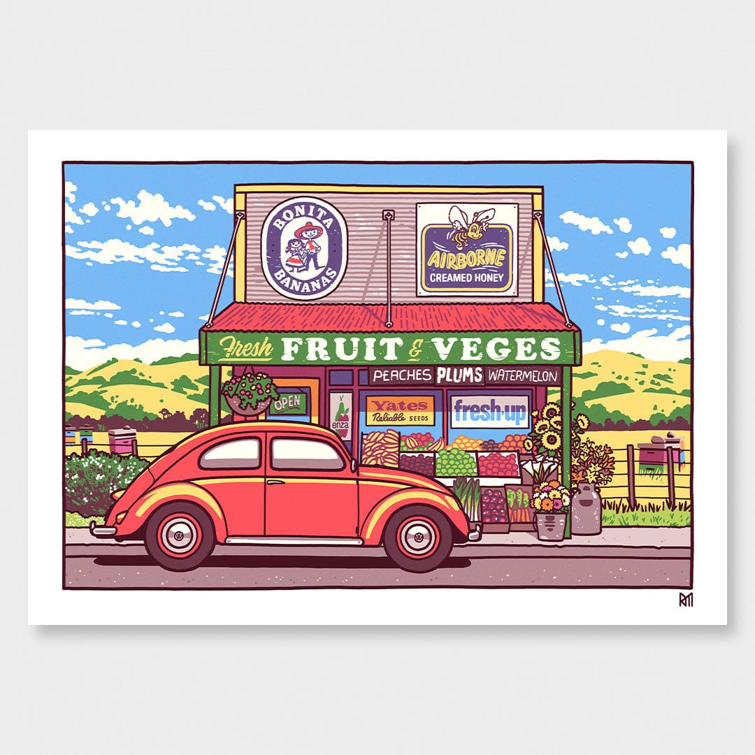 Seasons In The Sun Art Print by Ross Murray