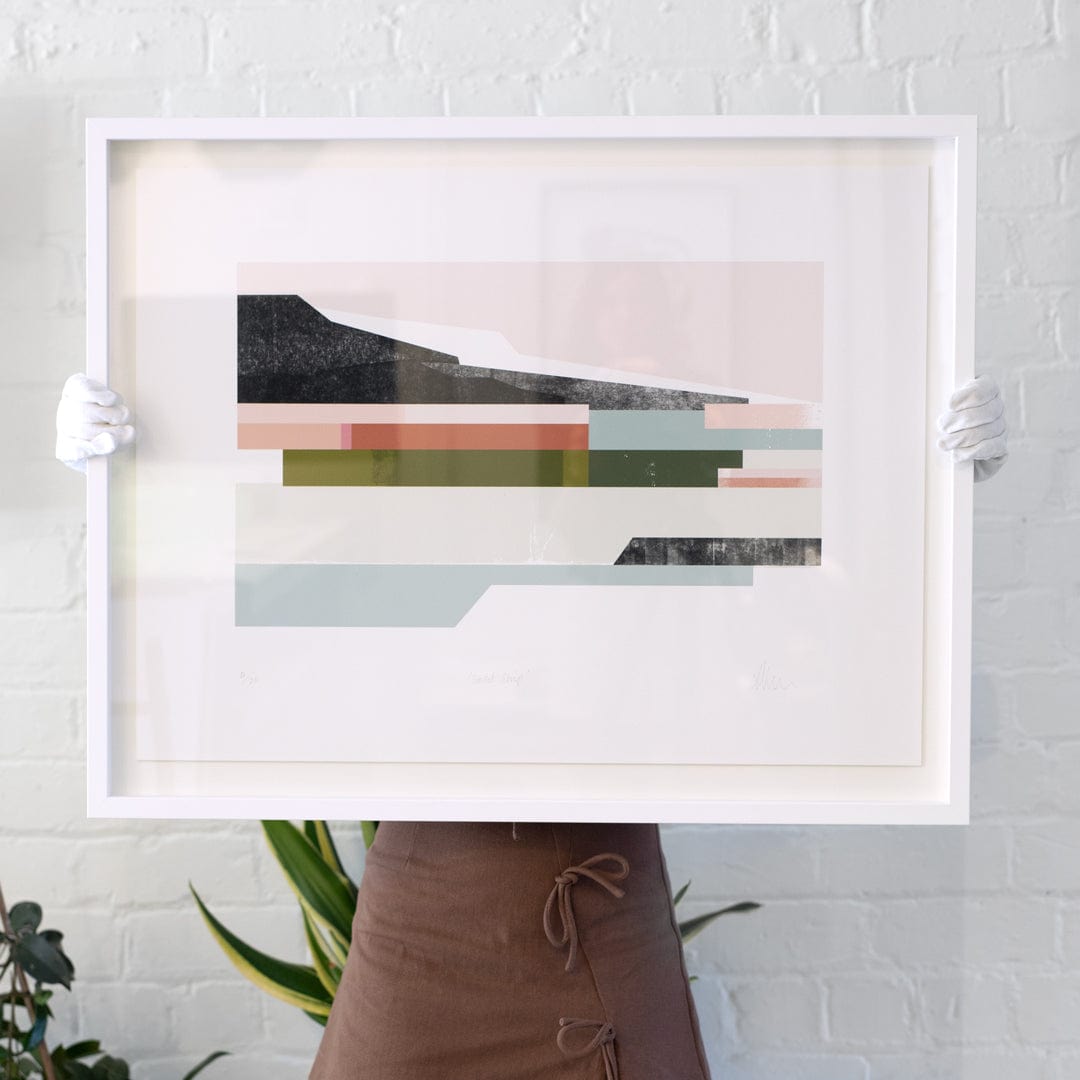 Sunset Strip Limited Edition Art Print by Sarah Parkinson