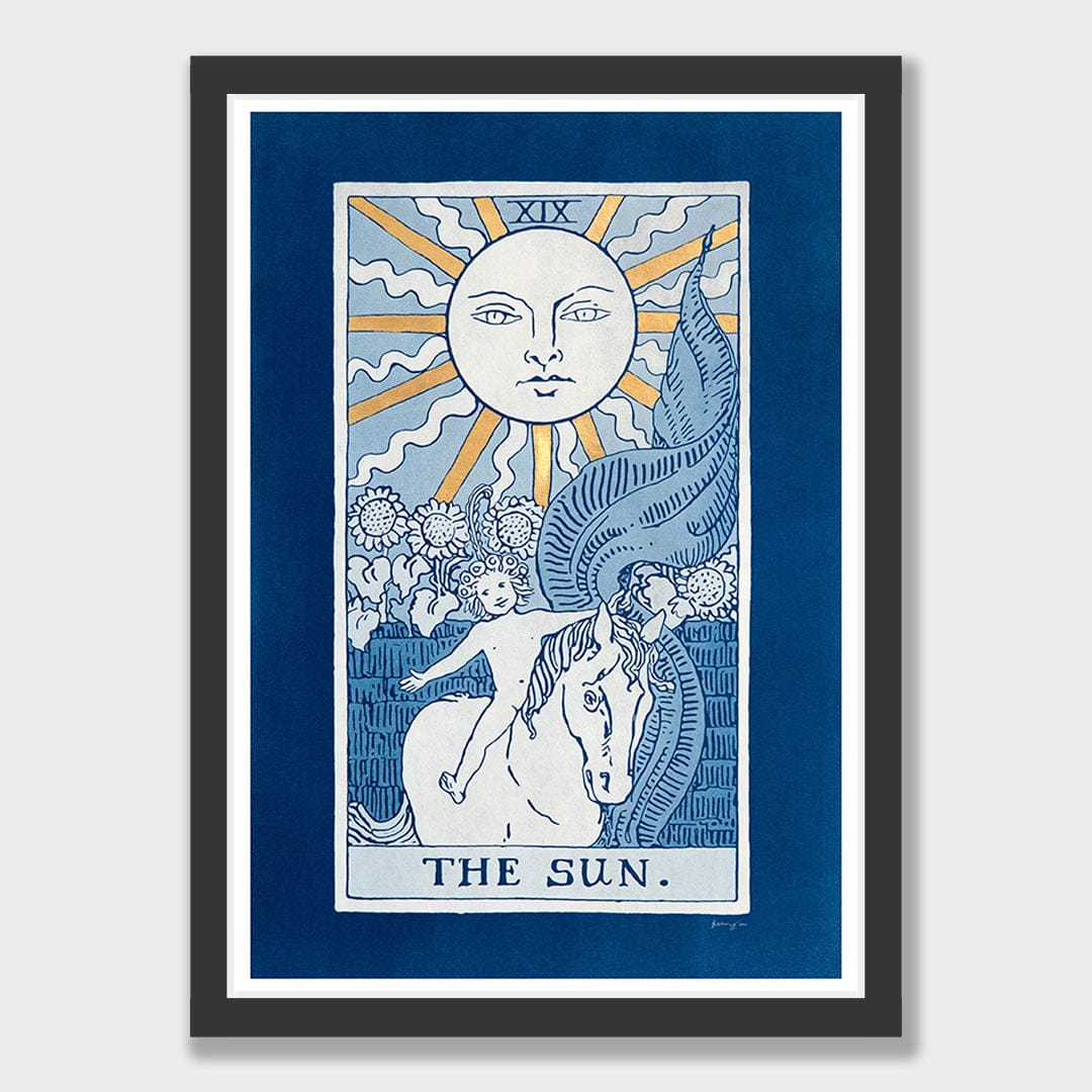 The Sun Limited Edition Cyanotype by Sophia Jenny