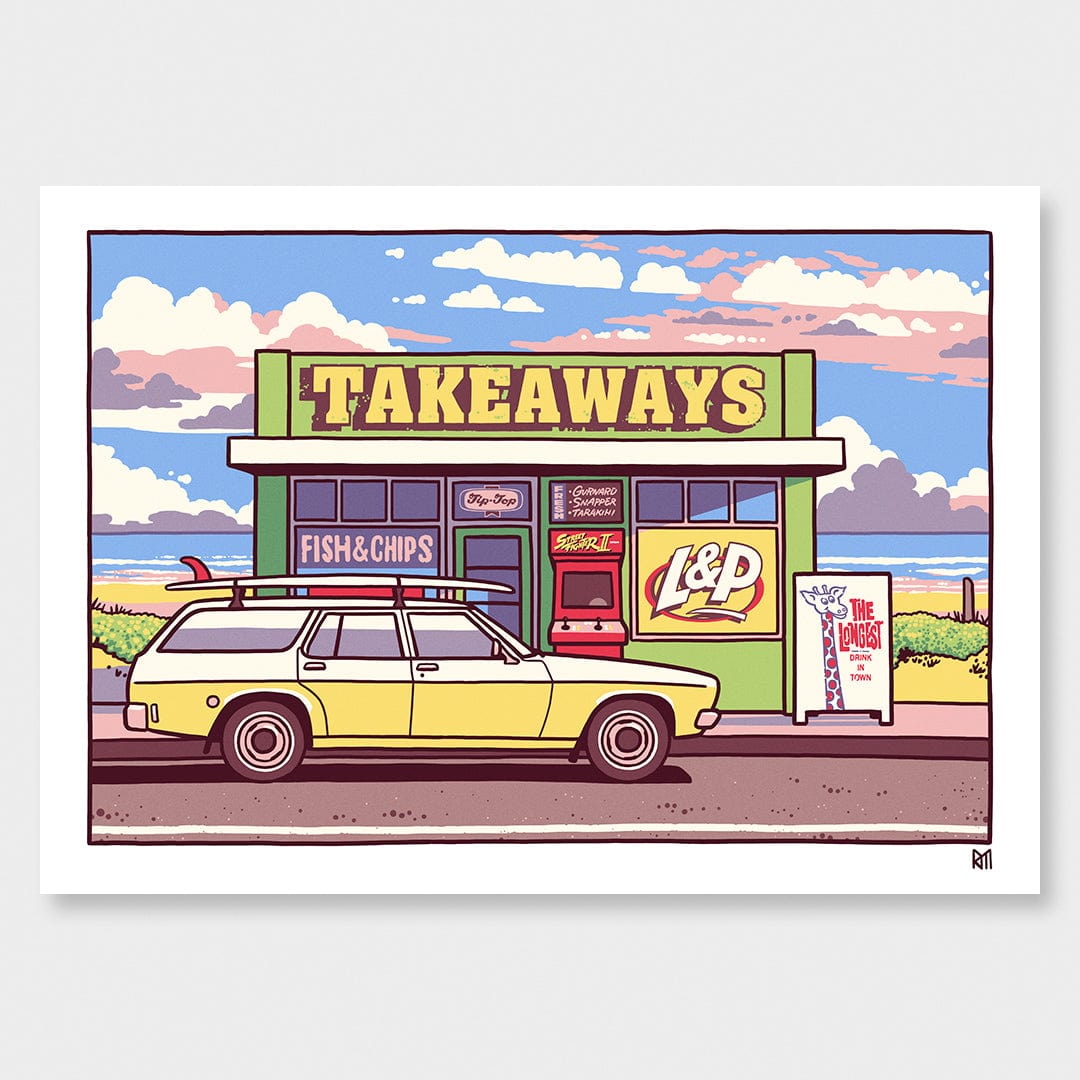 Too Much Heaven Art Print by Ross Murray