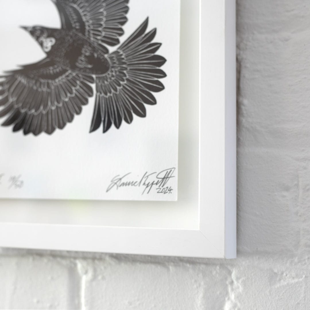 Fly Tui Limited Edition Screen Print by Daniel Tippett