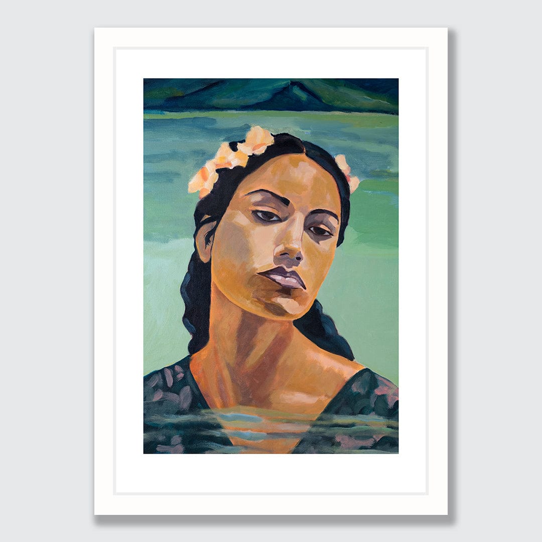 Hinemoana 2 Limited Edition Art Print by Rakai Karaitiana