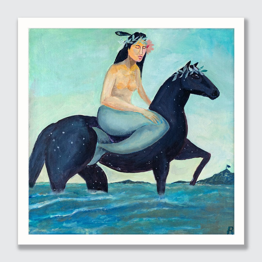 Rebel Riders No. 7 Limited Edition Art Print by Rakai Karaitiana