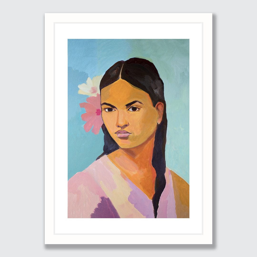 Hinemoana 1 Limited Edition Art Print by Rakai Karaitiana