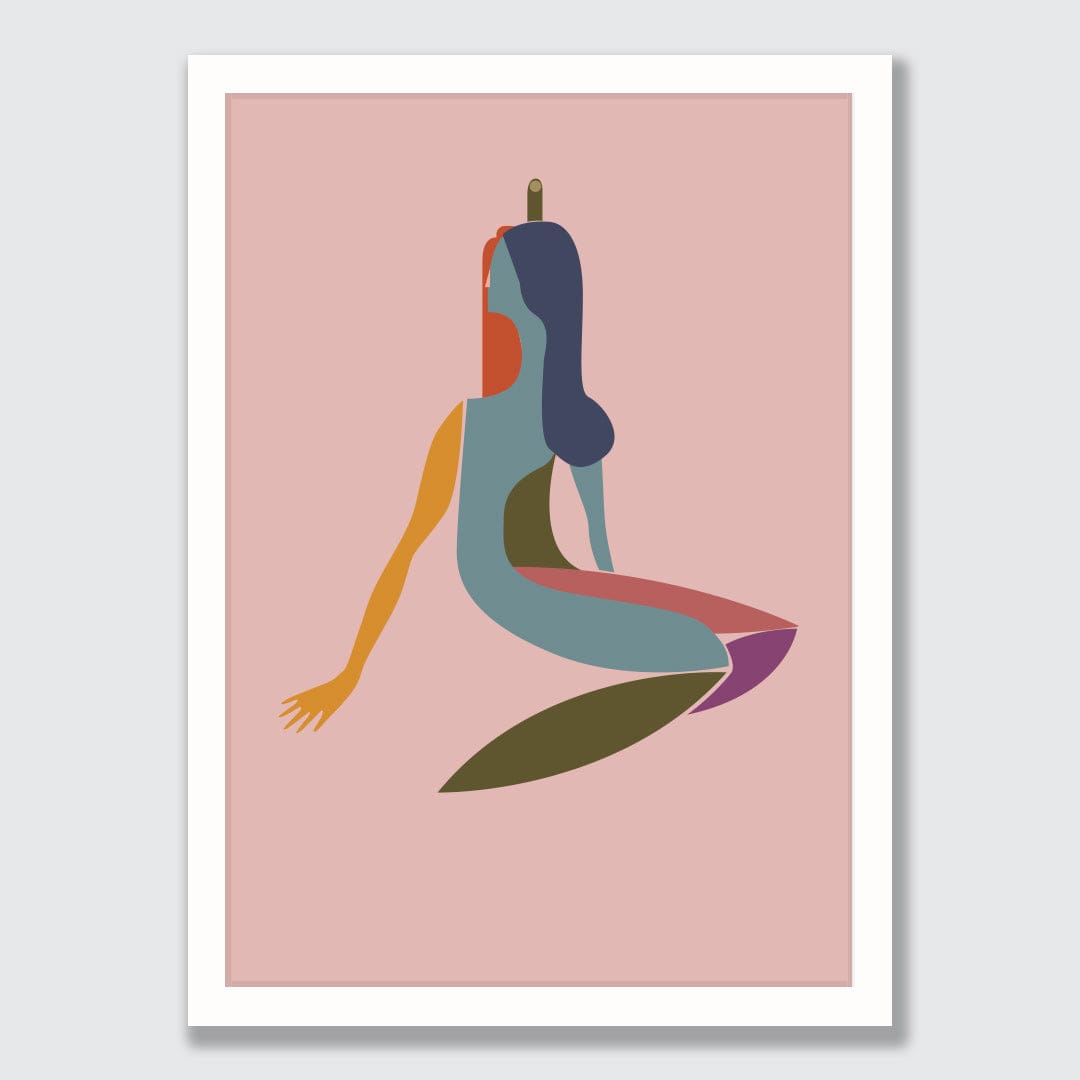 Pania No. 1 Limited Edition Art Print by Rakai Karaitiana