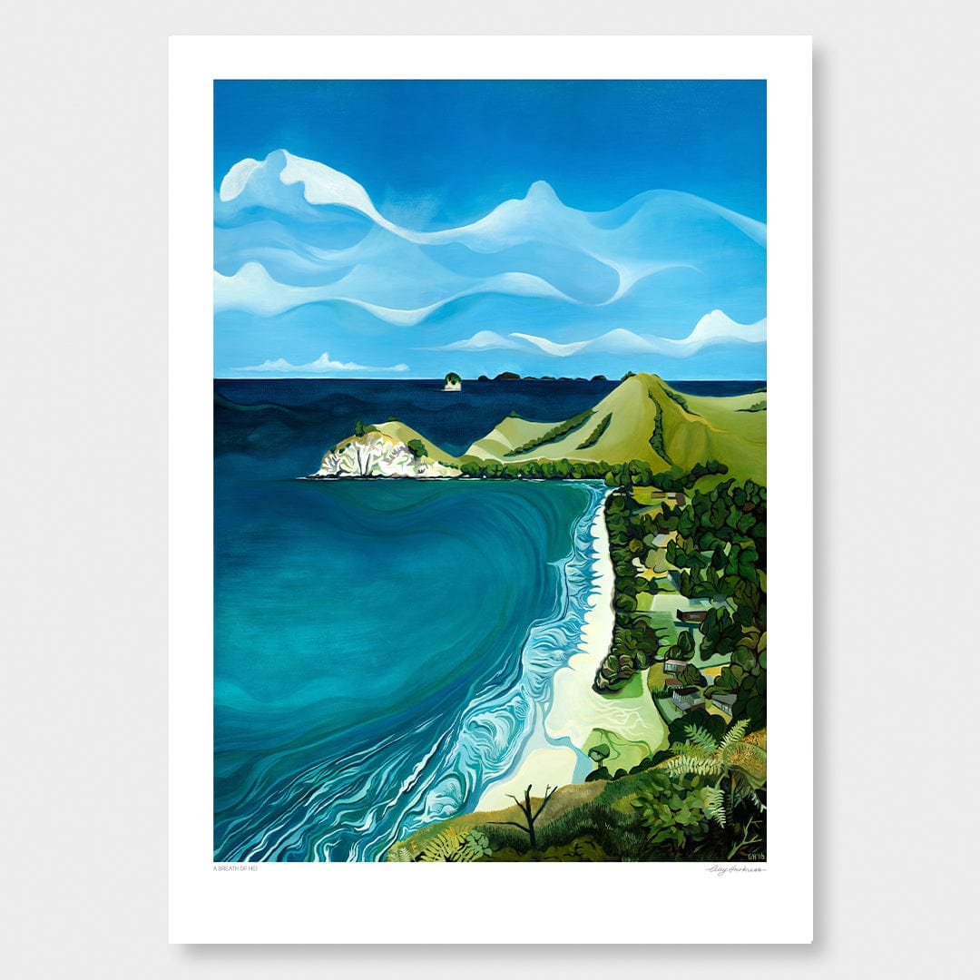 A Breath of Hei Art Print by Guy Harkness