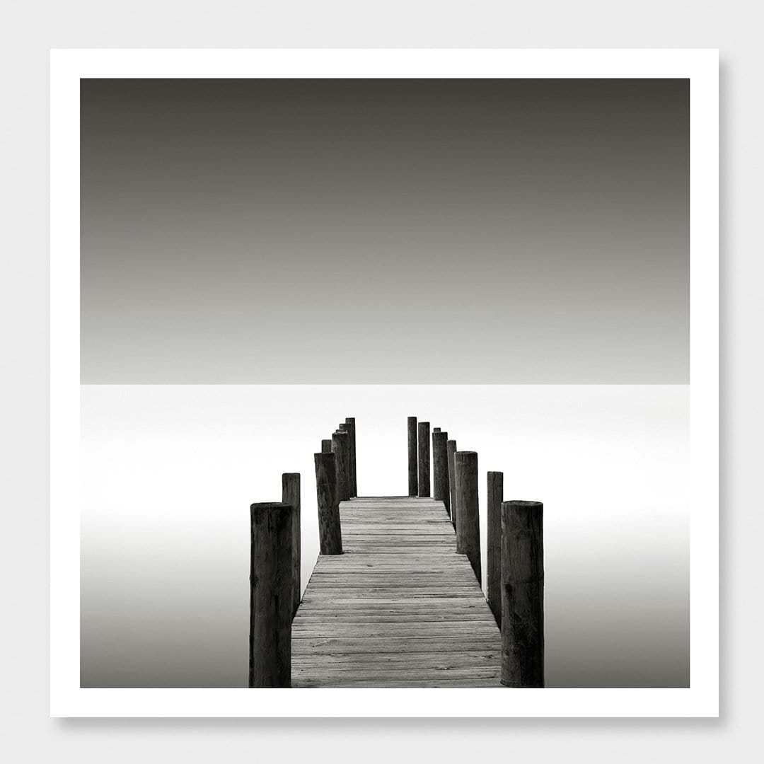 Acacia Bay Jetty Photographic Art Print by Jeremy Senior
