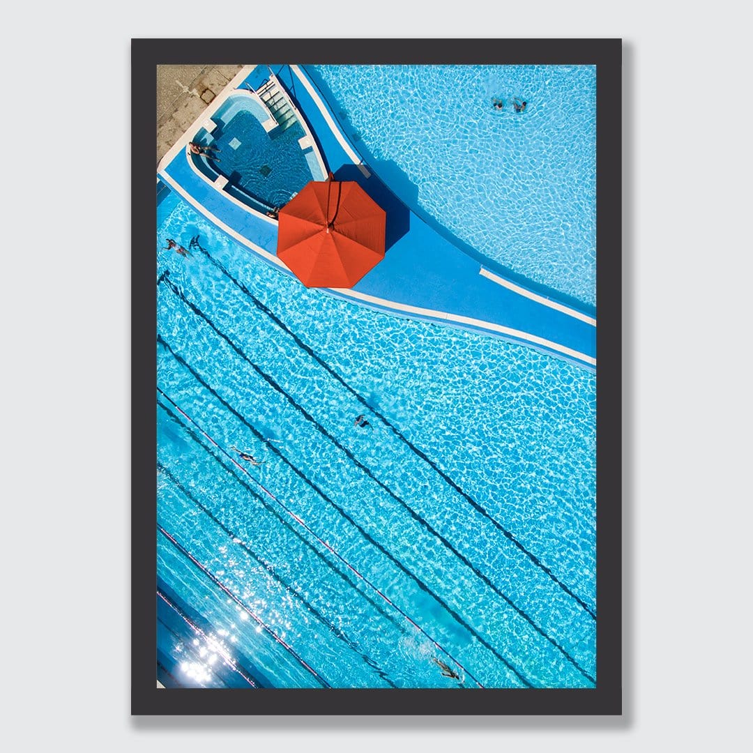Aqua Photographic Print by Petra Leary