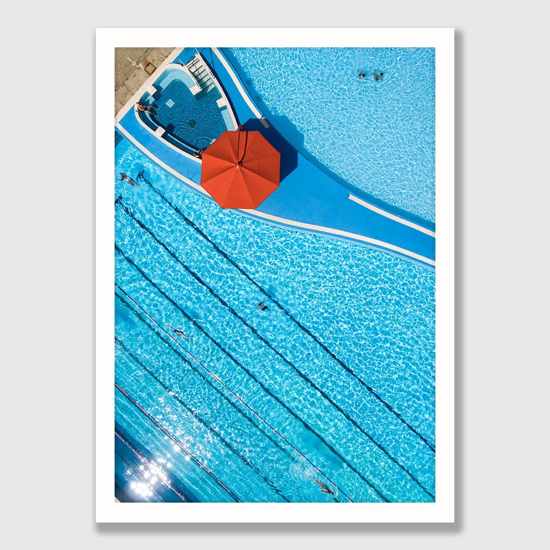 Aqua Photographic Print by Petra Leary