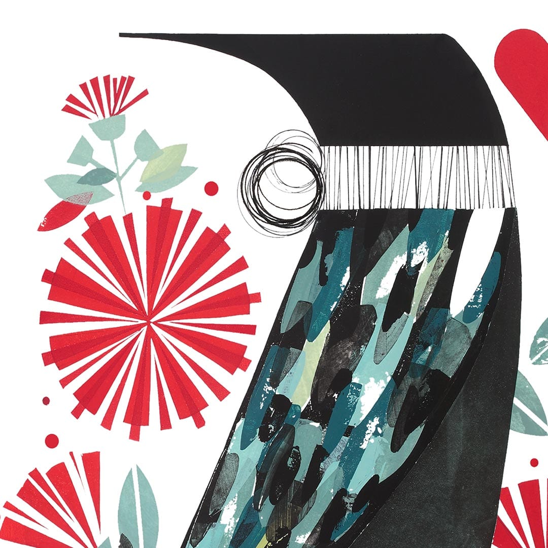 Aroha Nui Art Print by Holly Roach