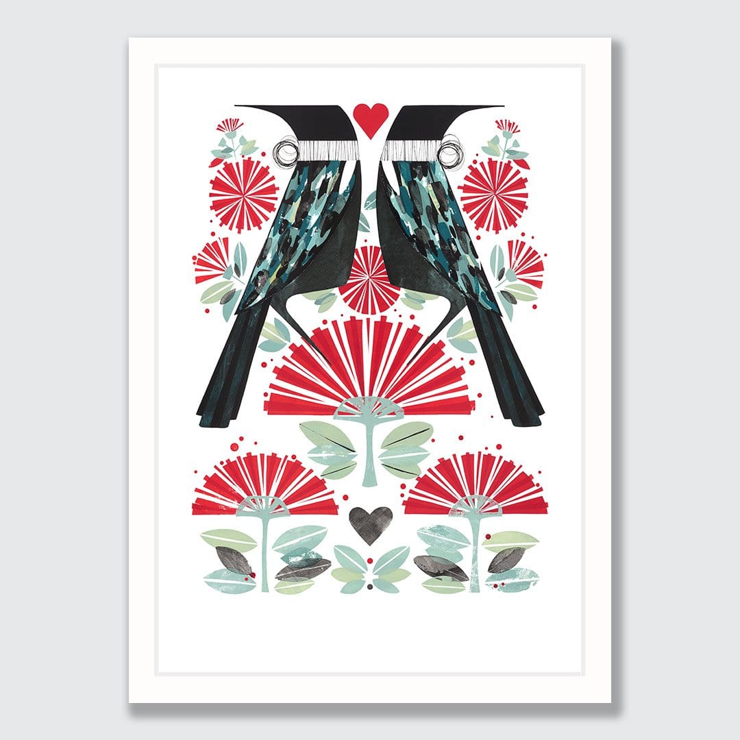 Aroha Nui Art Print by Holly Roach