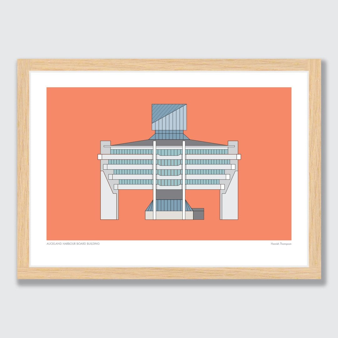 Auckland Harbour Board Art Print by Hamish Thompson