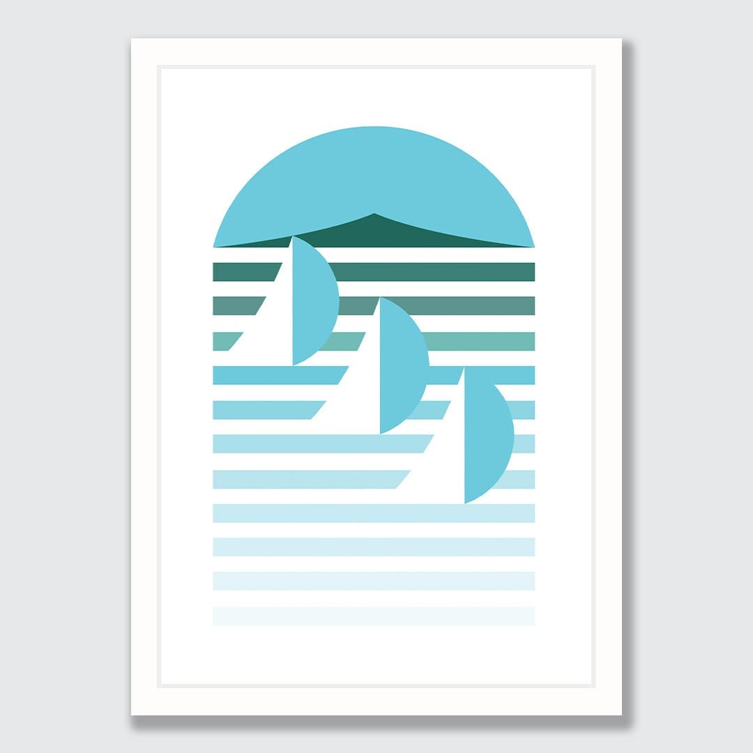 Auckland Scandi Art Print by OSLO