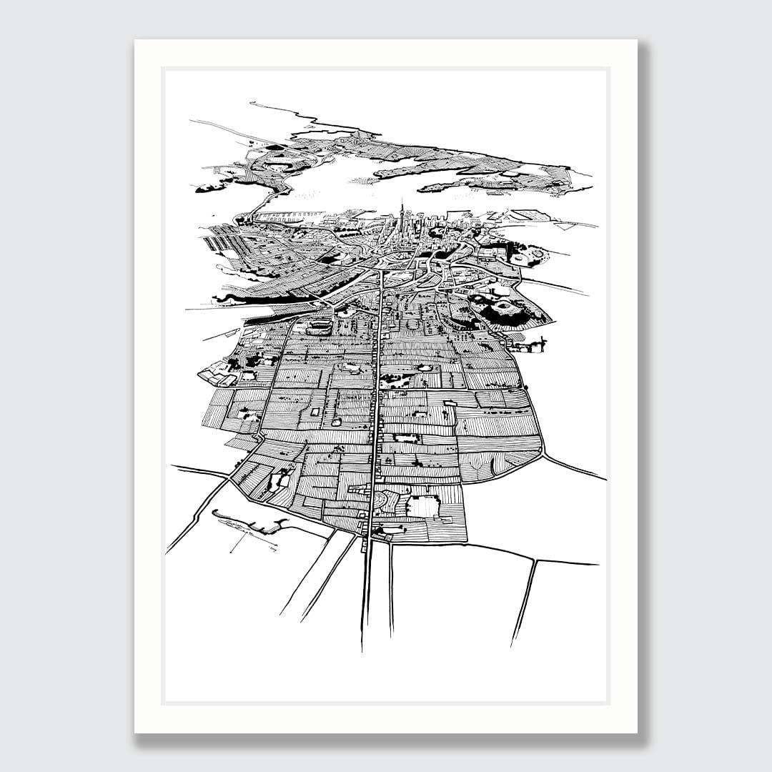 Auckland Art Print by Citizen Art