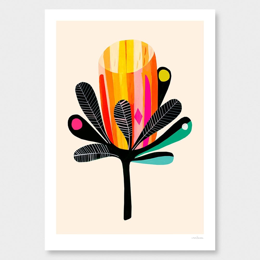 Banksia Art Print by Inaluxe