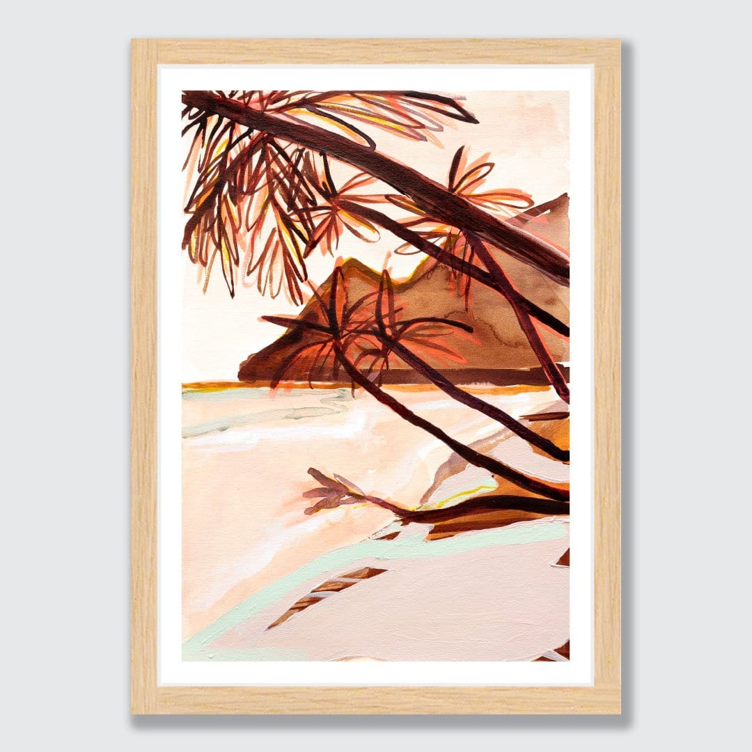 Beach Days Art Print by Jen Sievers