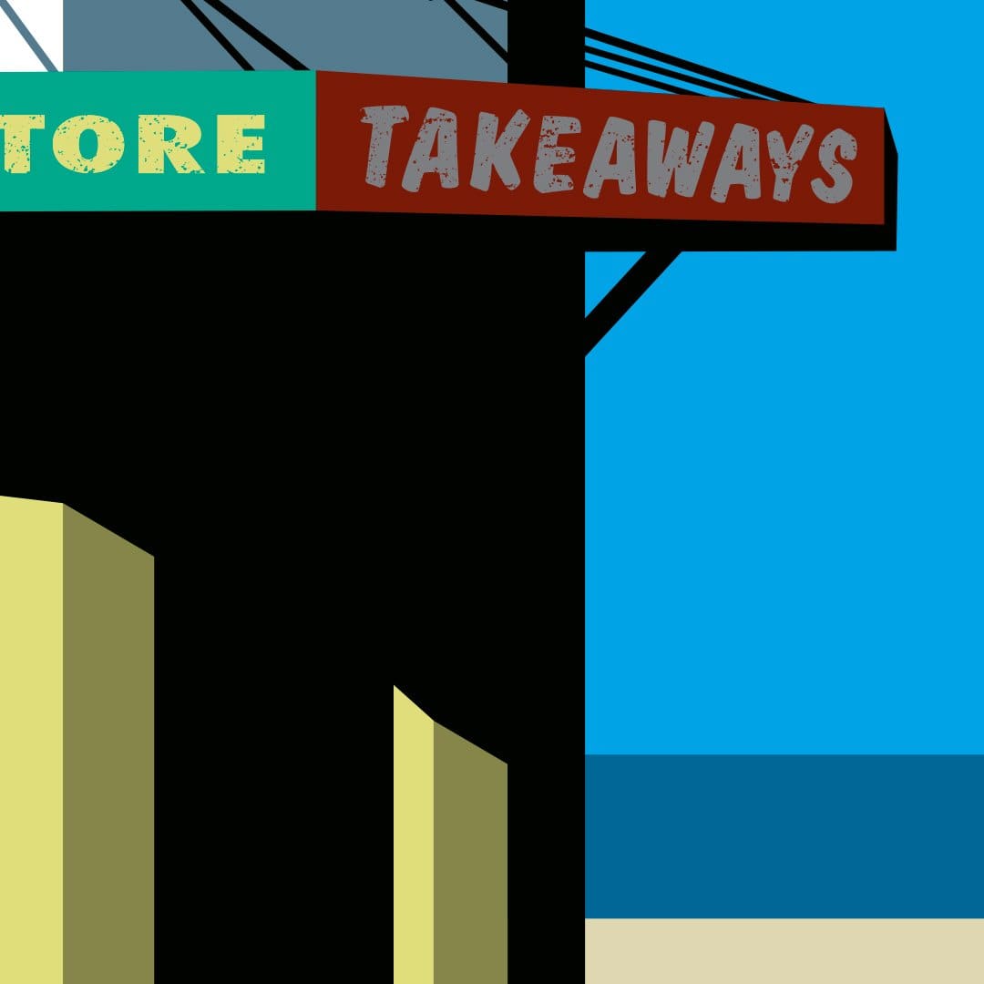 Beach Store Art Print by Glenn Jones