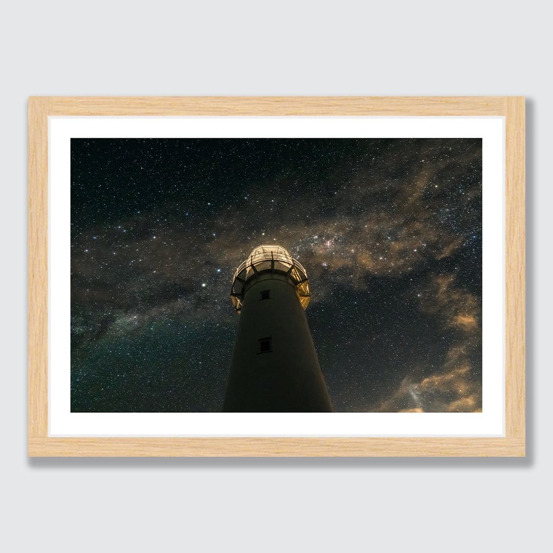 Beacon – Tiritiri Matangi Island Photographic Print by Mike Mackinven