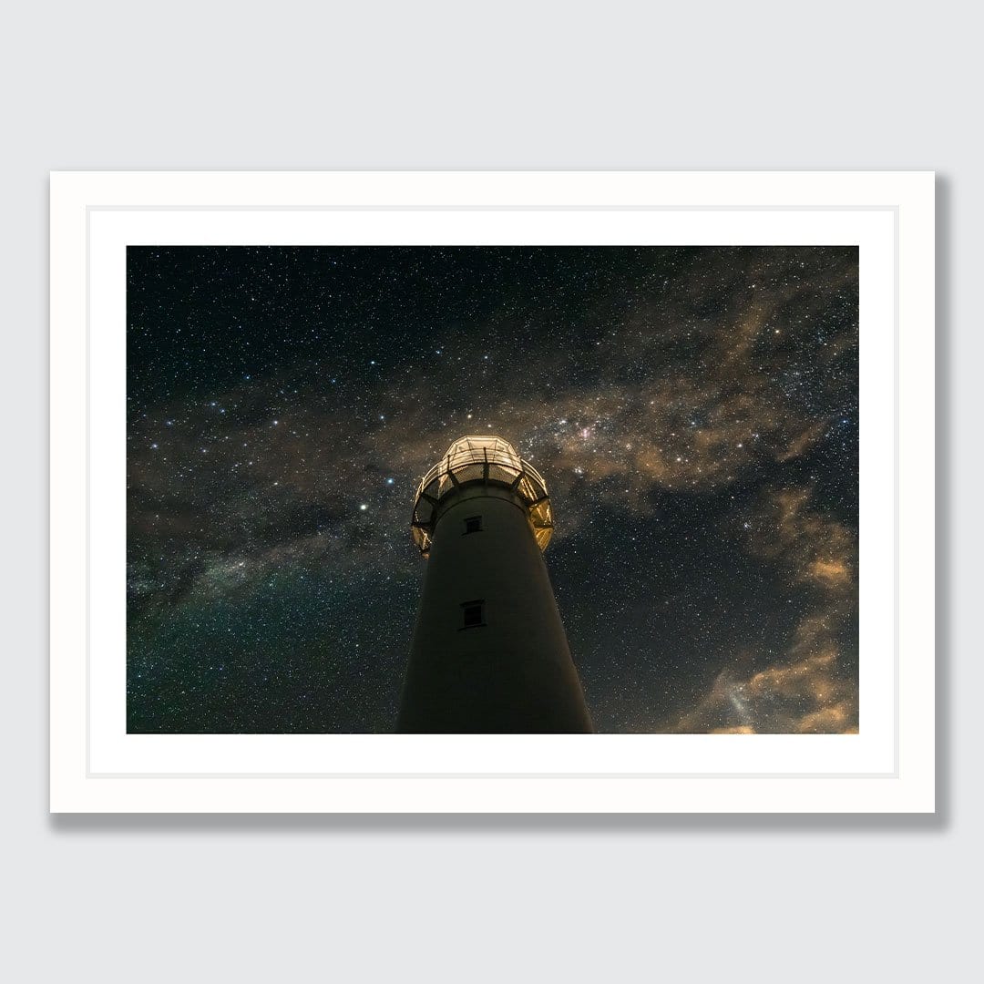 Beacon – Tiritiri Matangi Island Photographic Print by Mike Mackinven