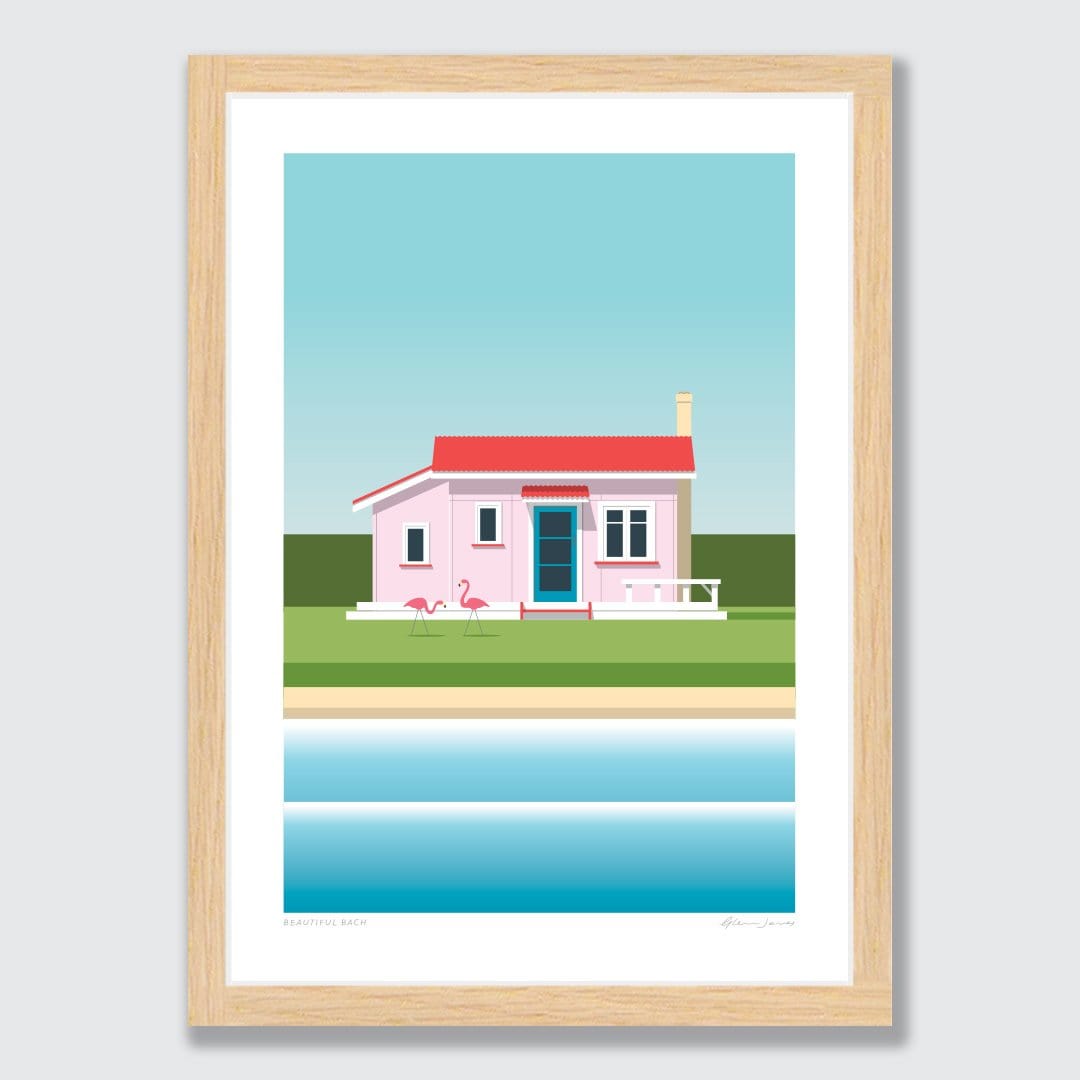 Beautiful Bach Art Print by Glenn Jones