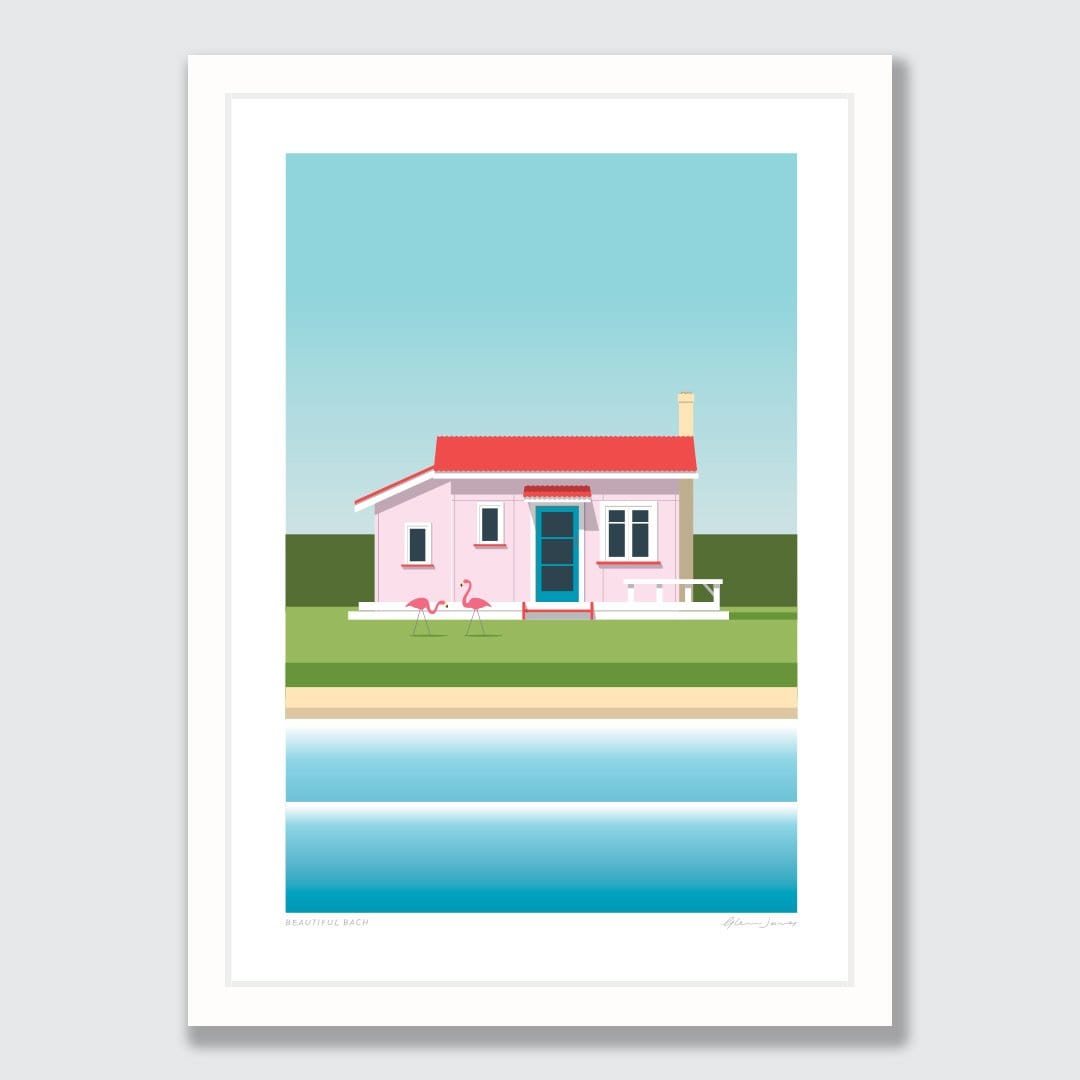 Beautiful Bach Art Print by Glenn Jones