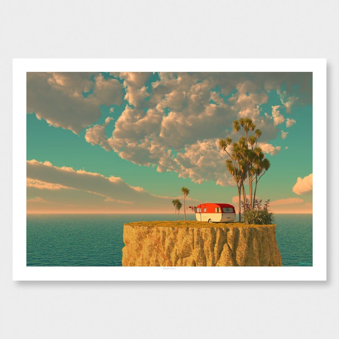 Break Away Art Print by Simon Stockley