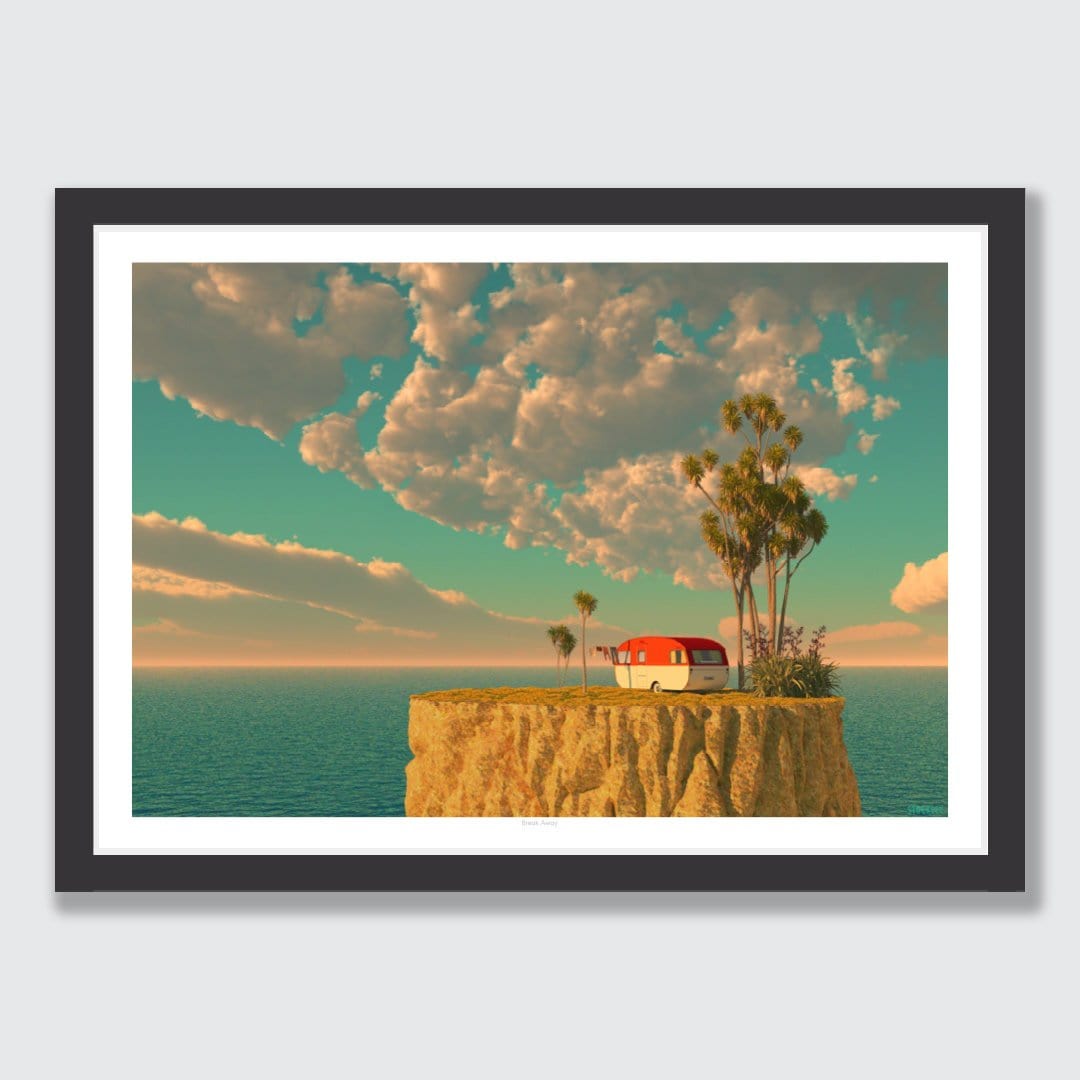 Break Away Art Print by Simon Stockley