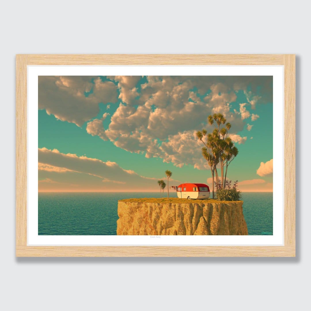 Break Away Art Print by Simon Stockley