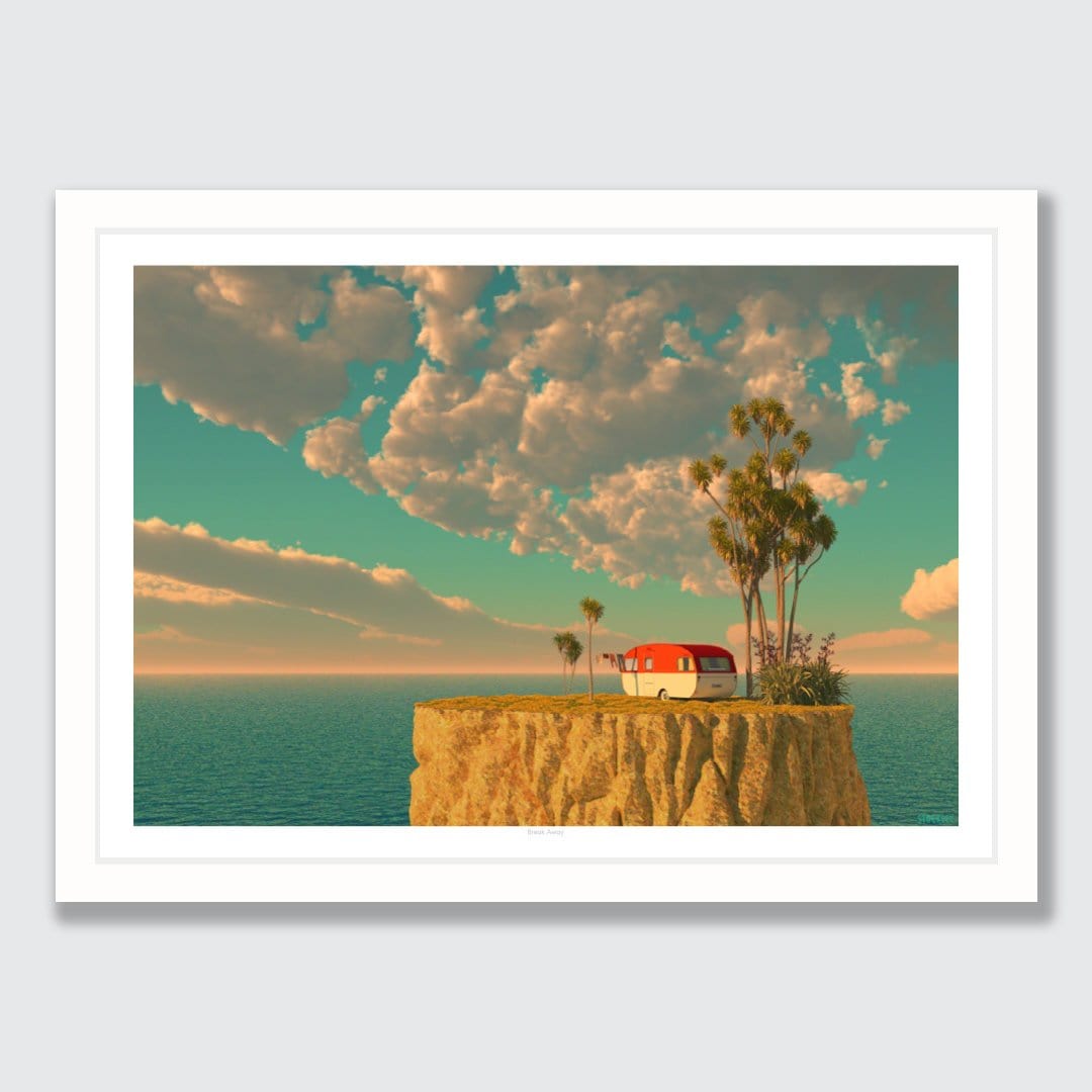 Break Away Art Print by Simon Stockley
