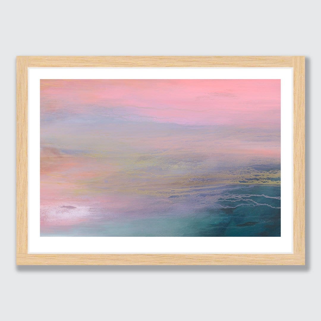 Breathe II Art Print by Lucy Davidson