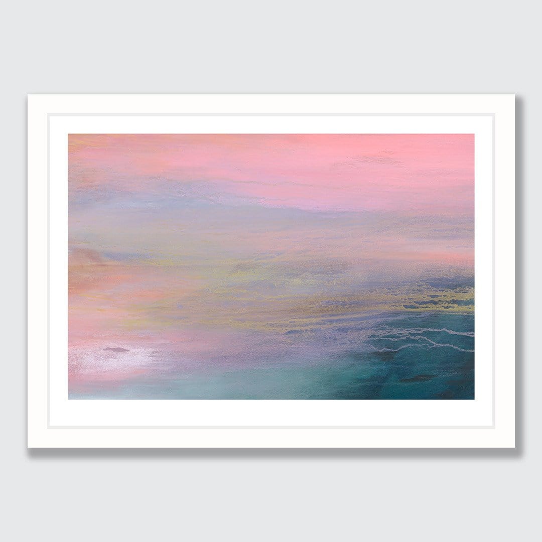 Breathe II Art Print by Lucy Davidson