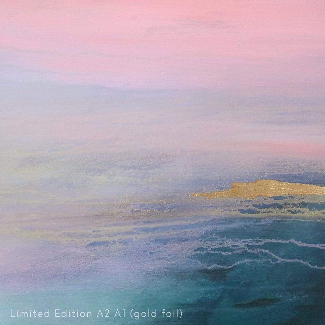 Breathe II Art Print by Lucy Davidson