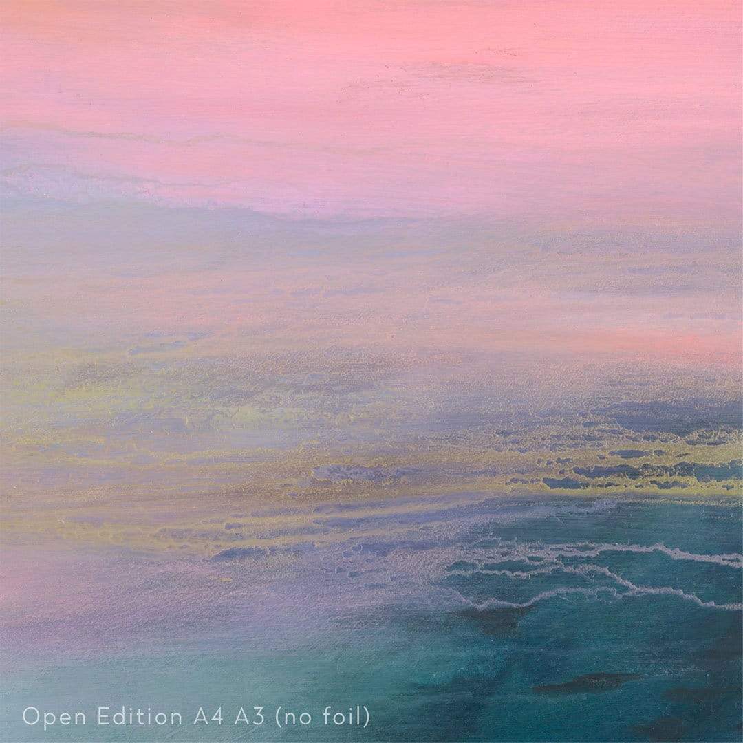 Breathe II Art Print by Lucy Davidson
