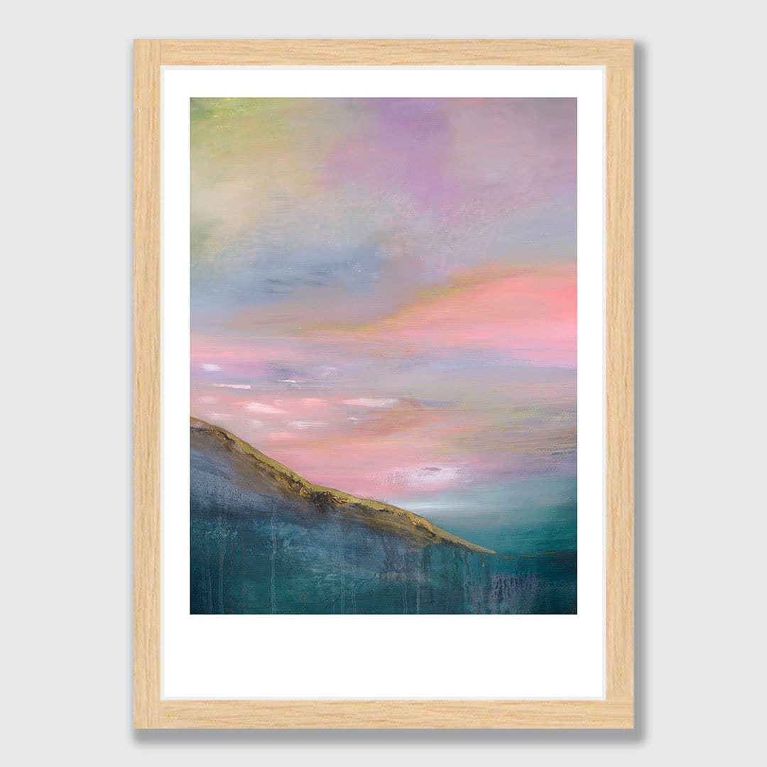 Breathe Art Print by Lucy Davidson