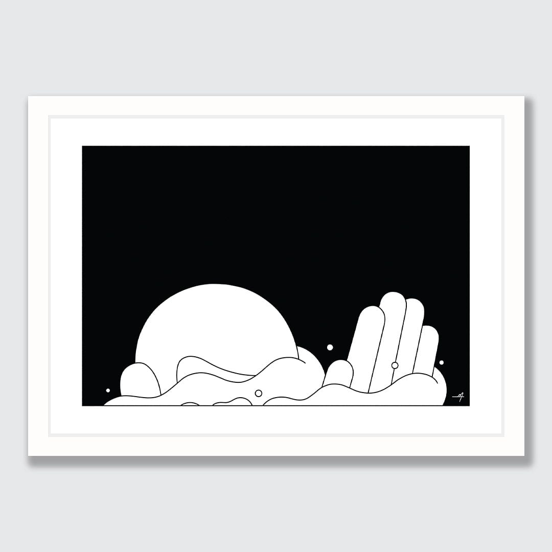 Bubble Bath Art Print by Matt Jennings