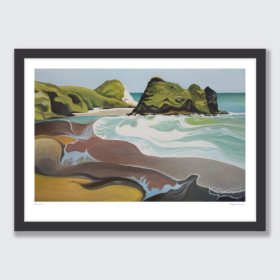 Camel Rock Art Print by Guy Harkness