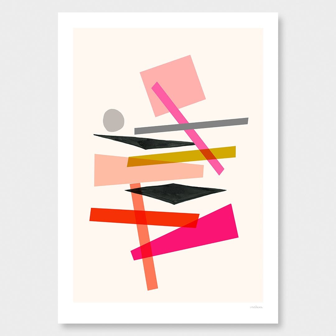 Cascade Art Print by Inaluxe