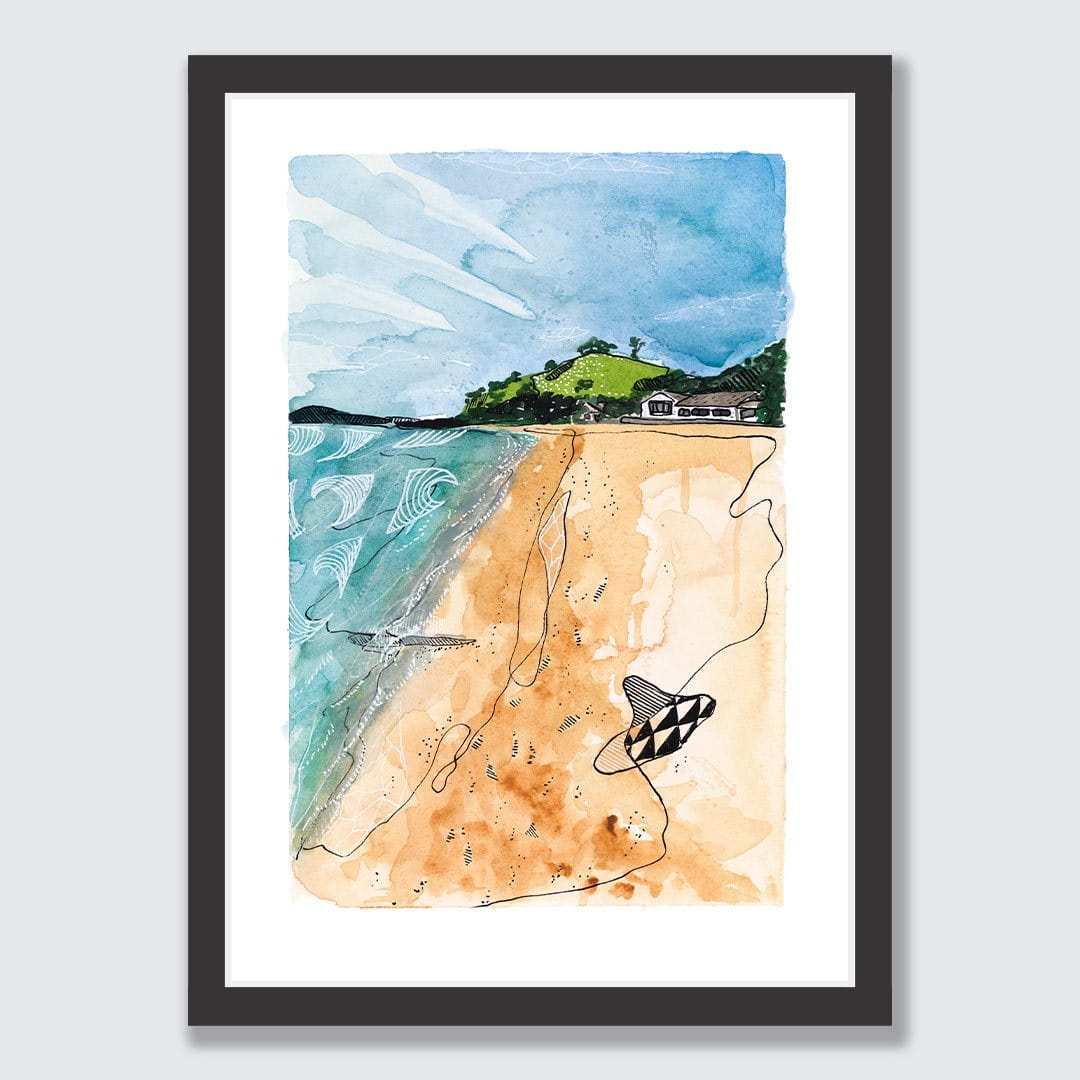Cheltenham Beach Art Print by Makus Art
