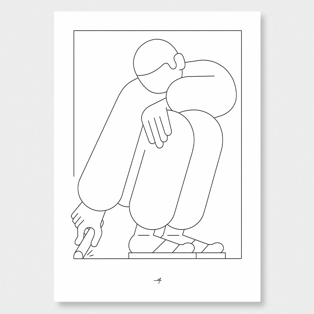 Chox Art Print by Matt Jennings