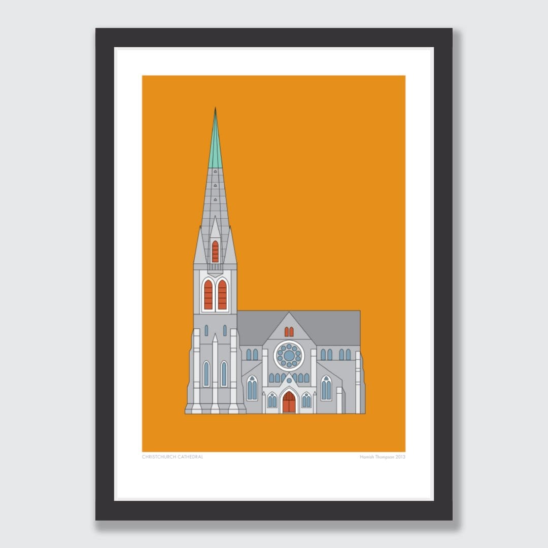 Christchurch Cathedral Art Print by Hamish Thompson