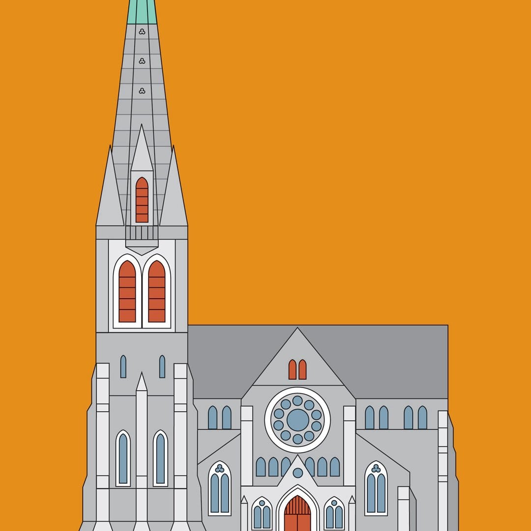 Christchurch Cathedral Art Print by Hamish Thompson