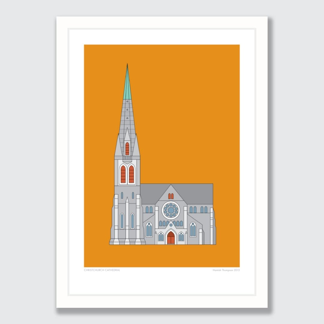 Christchurch Cathedral Art Print by Hamish Thompson