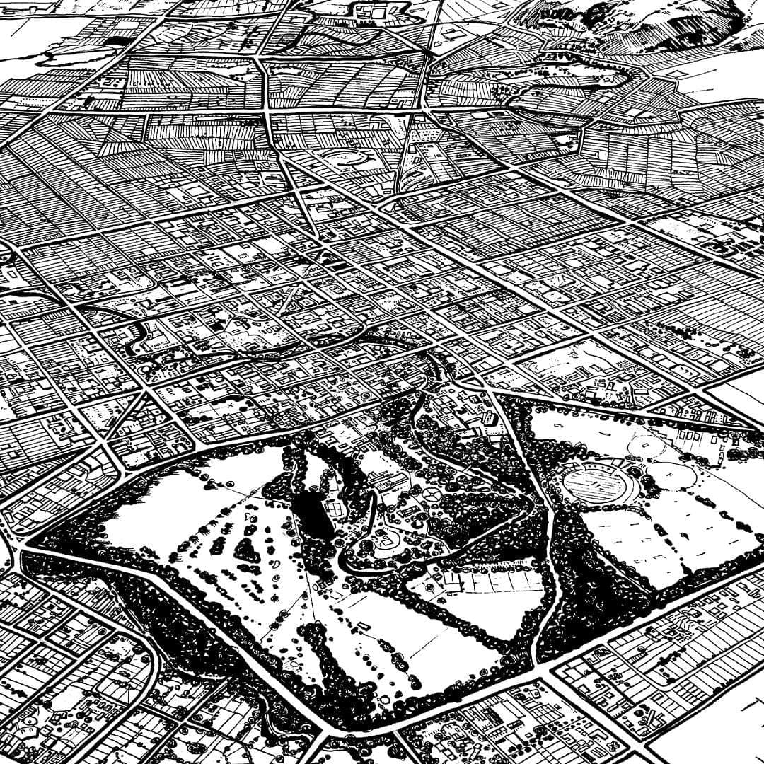 Christchurch Art Print by Citizen Art
