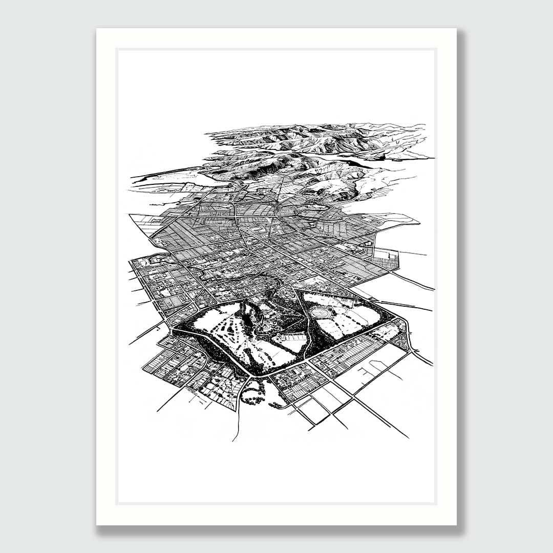 Christchurch Art Print by Citizen Art