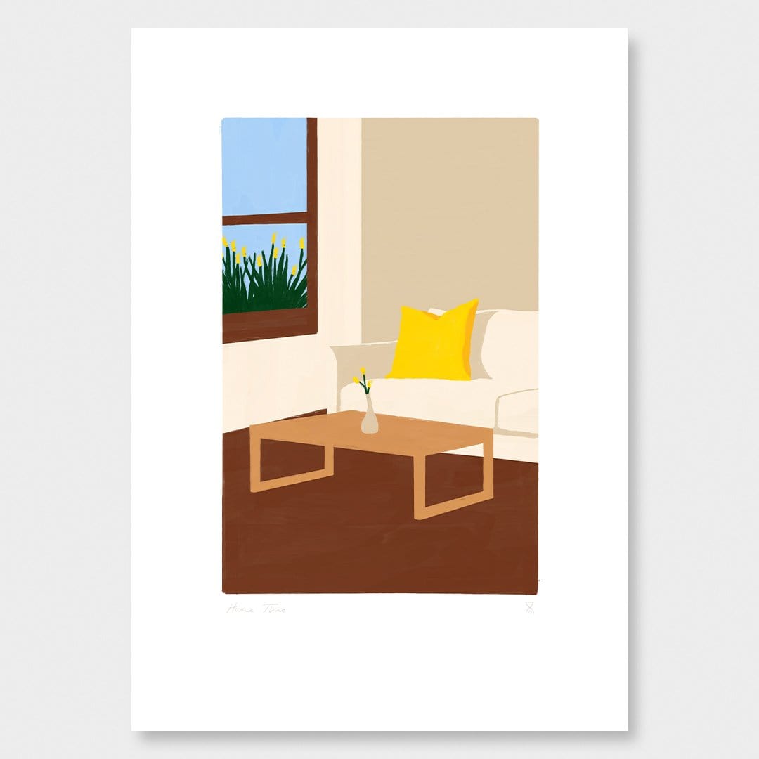 Finally Home Art Print by Home Time