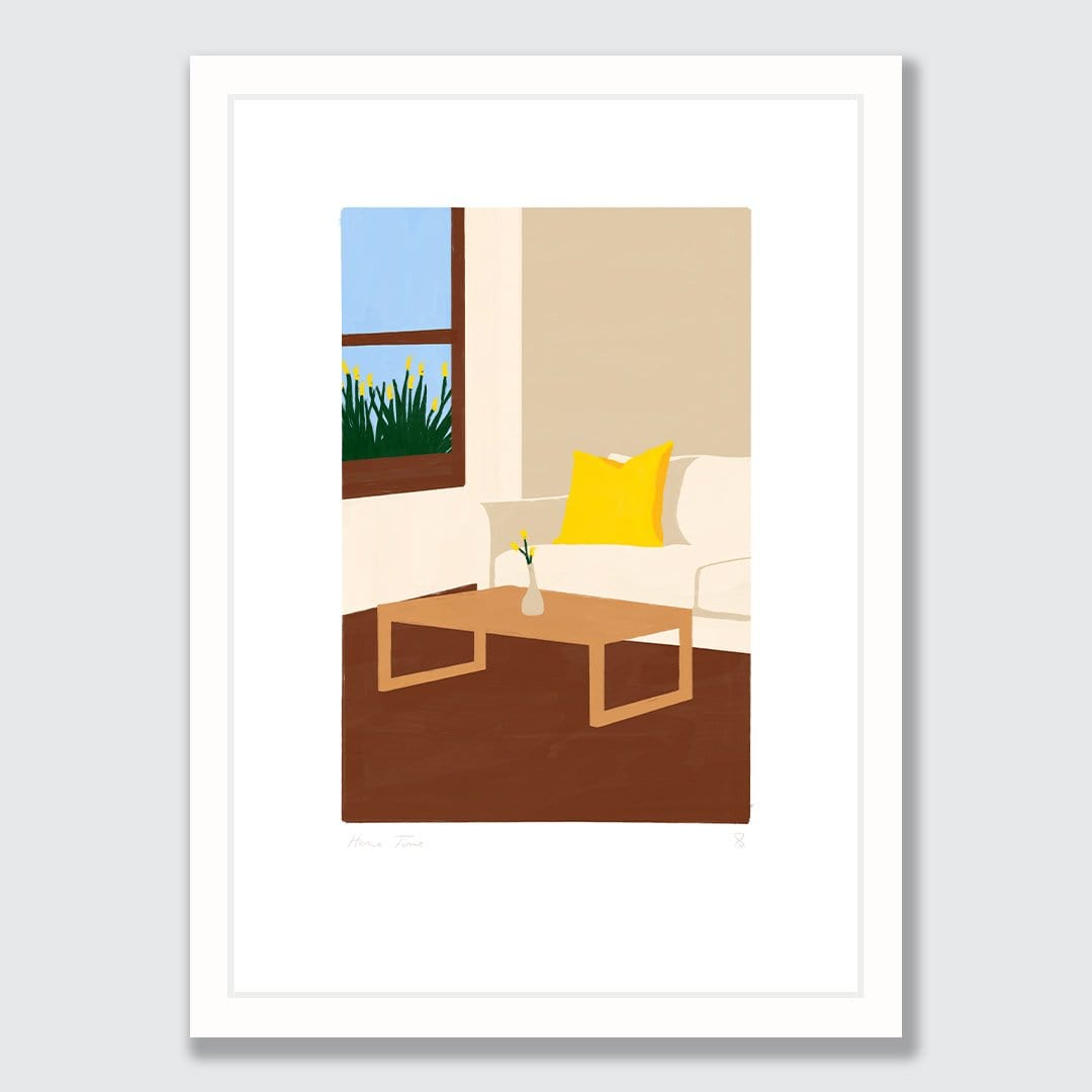 Finally Home Art Print by Home Time