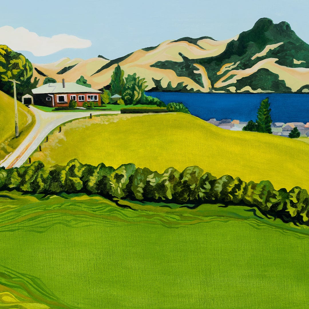 Cooks Beach Art Print by Guy Harkness