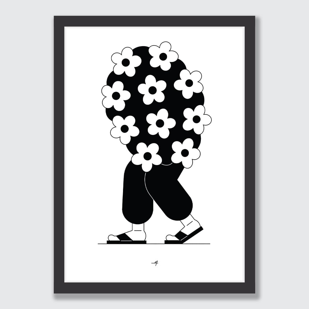 Daisy Boy Art Print by Matt Jennings