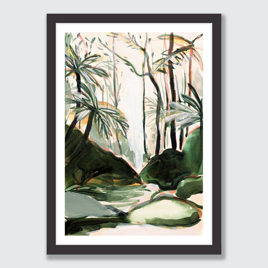 Deep in the Forest Art Print by Jen Sievers